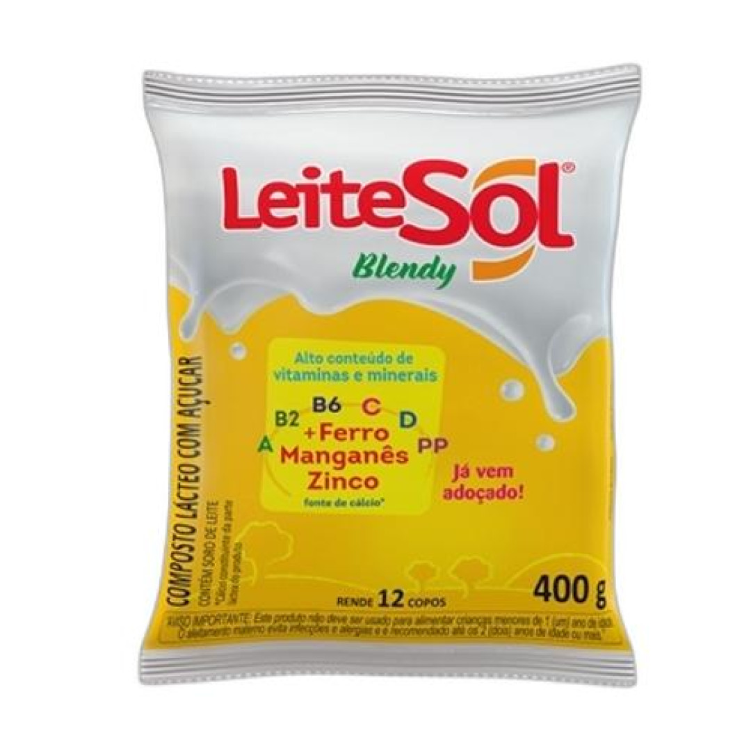 Detalhes do produto Composto Lacteo Leitesol 400Gr La Sereni Adocado