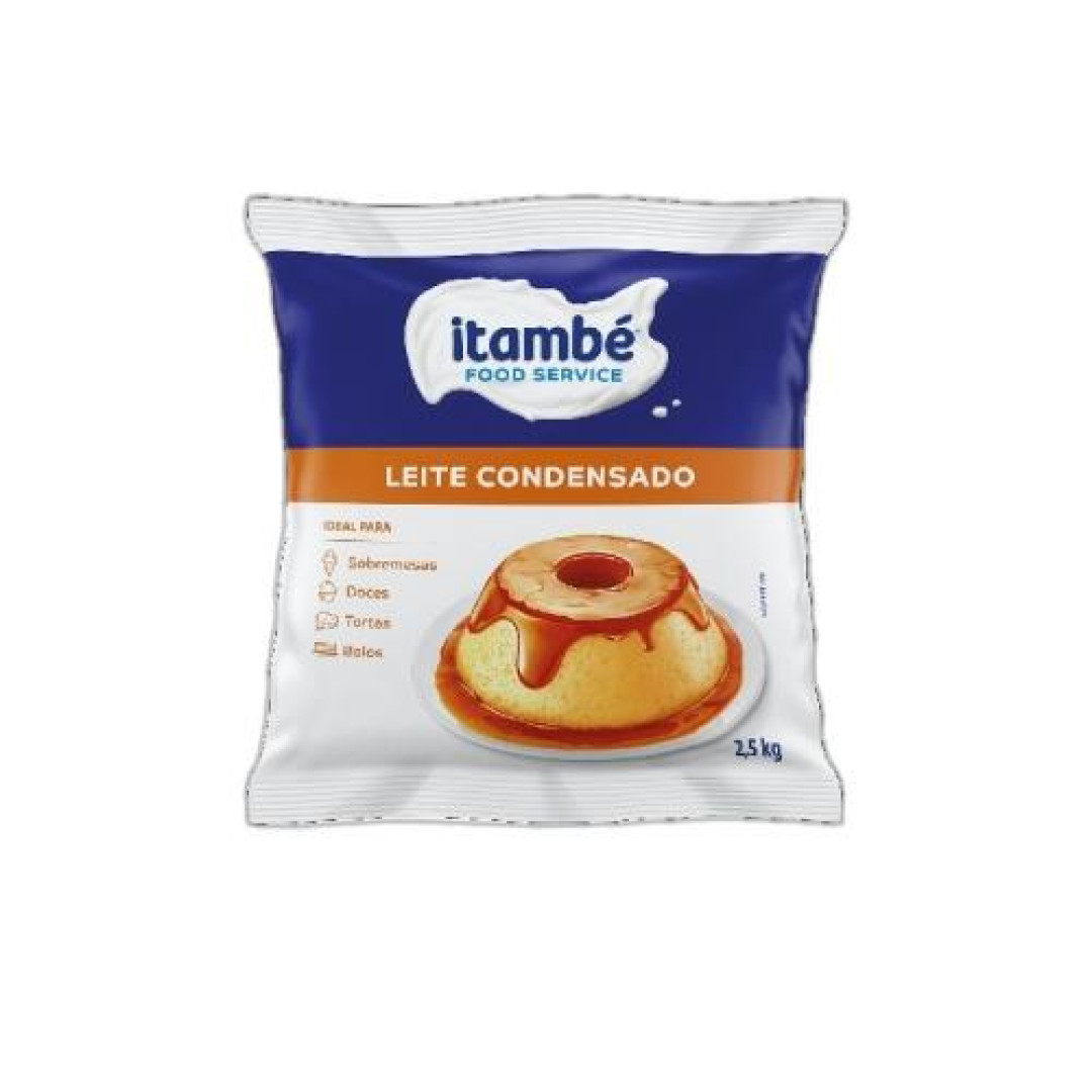 Detalhes do produto Leite Cond Bag 2,5Kg Itambe .