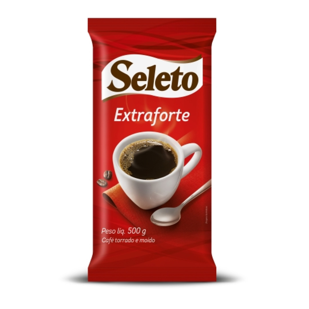 Detalhes do produto Cafe Torr/moido 500Gr Seleto Extra Forte