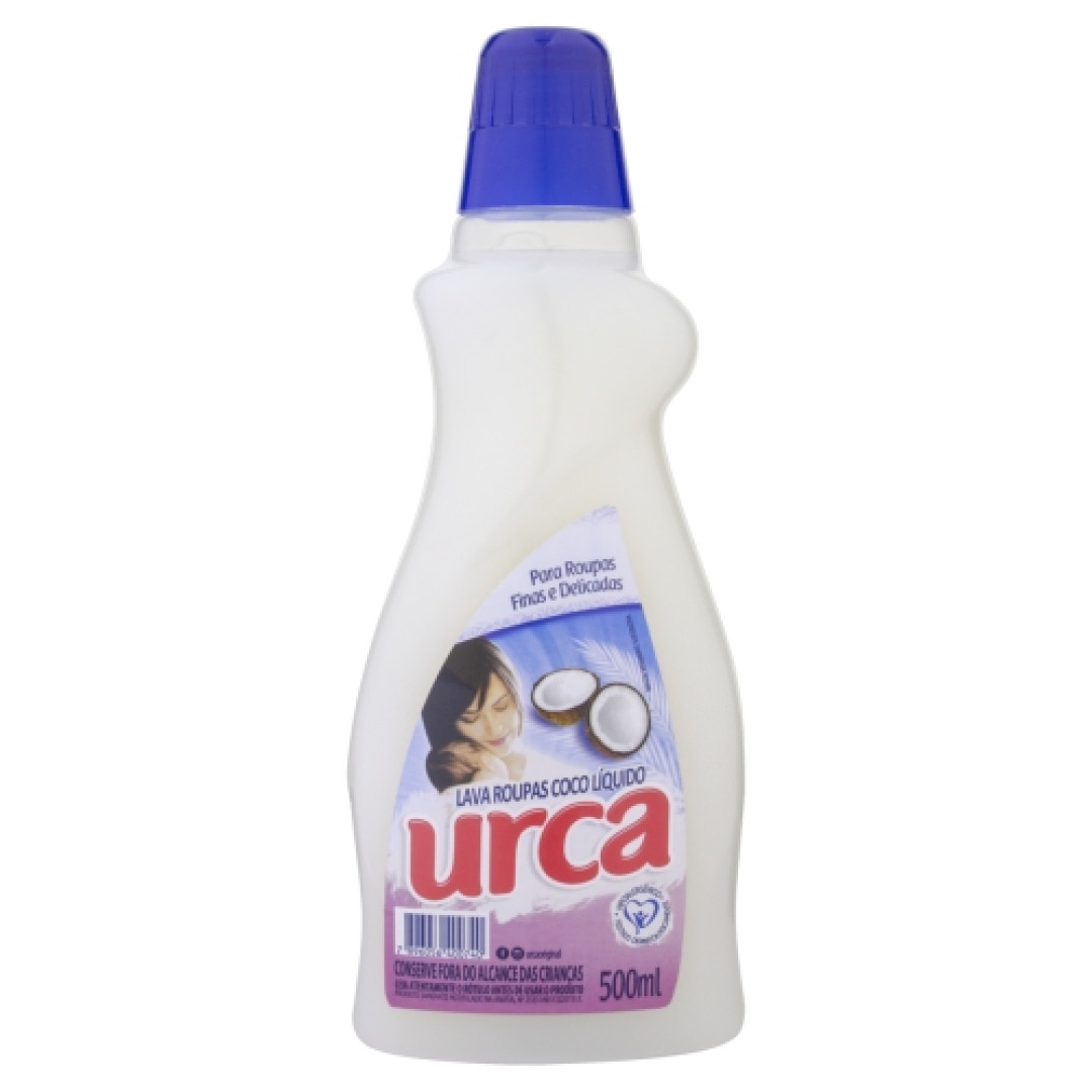 Detalhes do produto Lava Roupa Liquido Urca 500Ml Gtex Coco