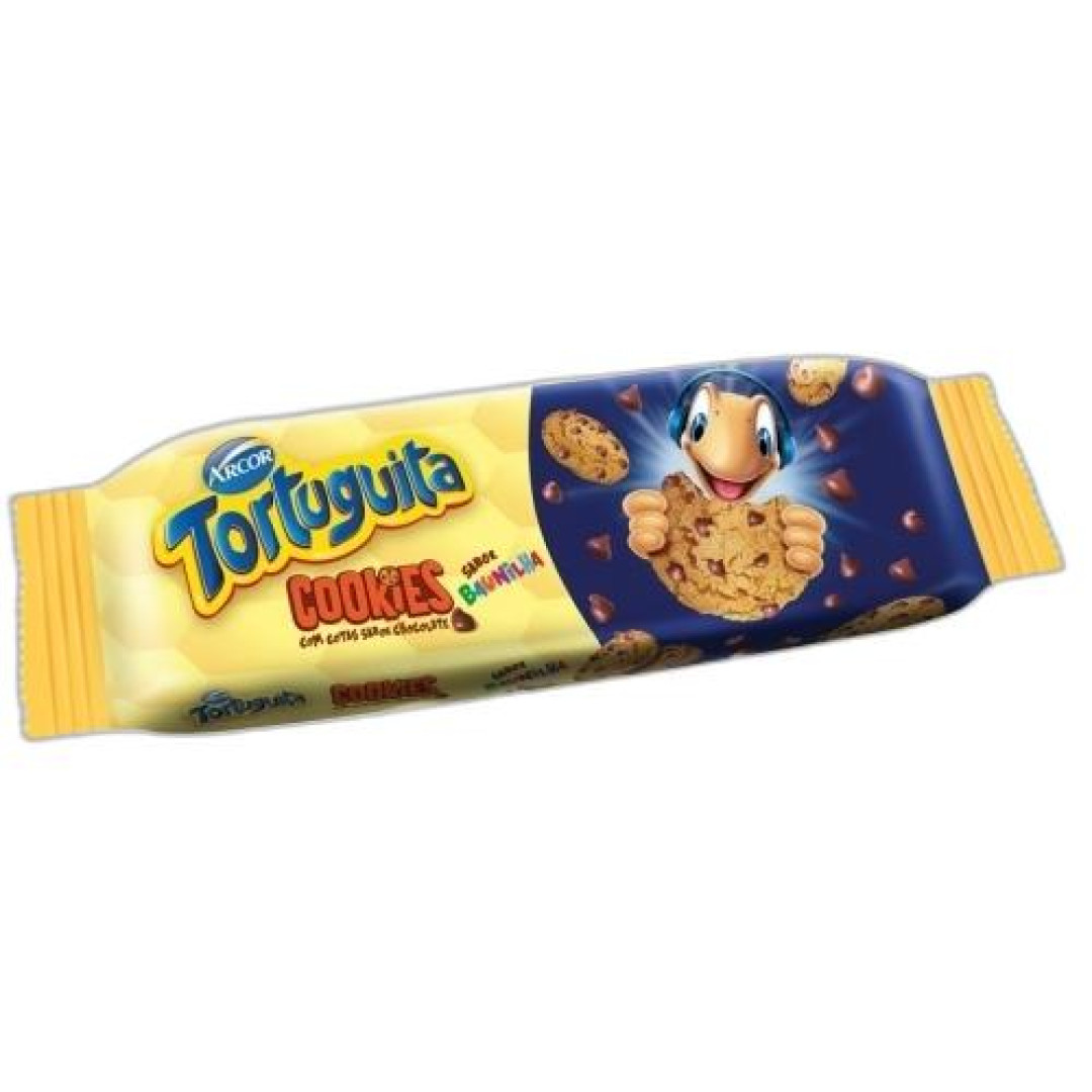 Detalhes do produto Bisc Cookies Tortuguita 60Gr Arcor Baunilha.choc