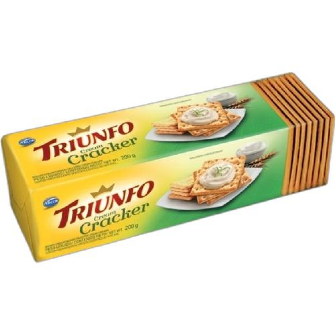 Detalhes do produto Bisc Cream Cracker Triunfo 164Gr Arcor Salgado