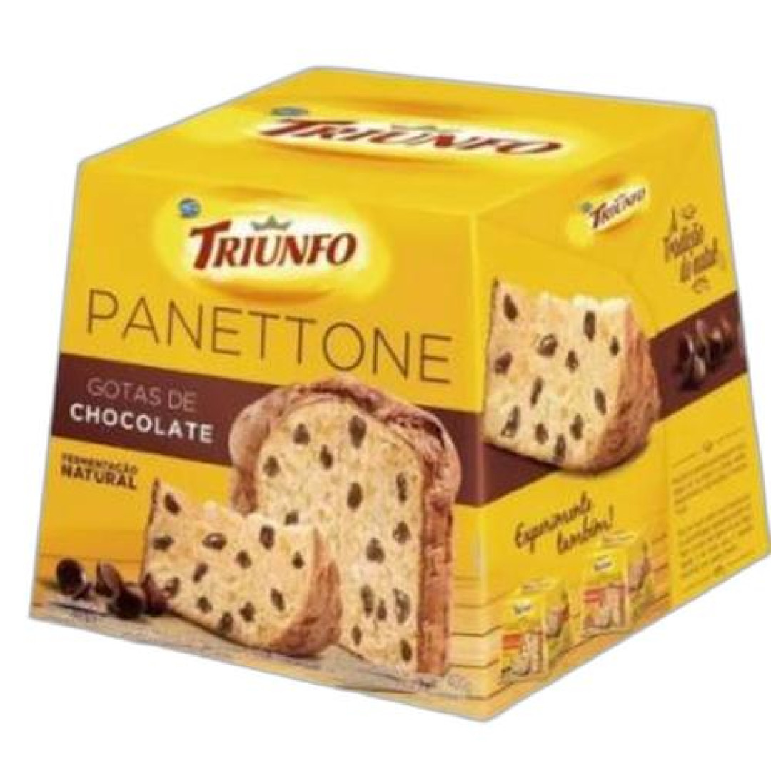 Detalhes do produto Panetone 400Gr Triunfo Gotas Choc