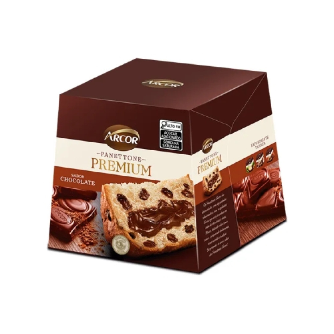 Detalhes do produto Panettone Rech 430Gr Arcor Chocolate