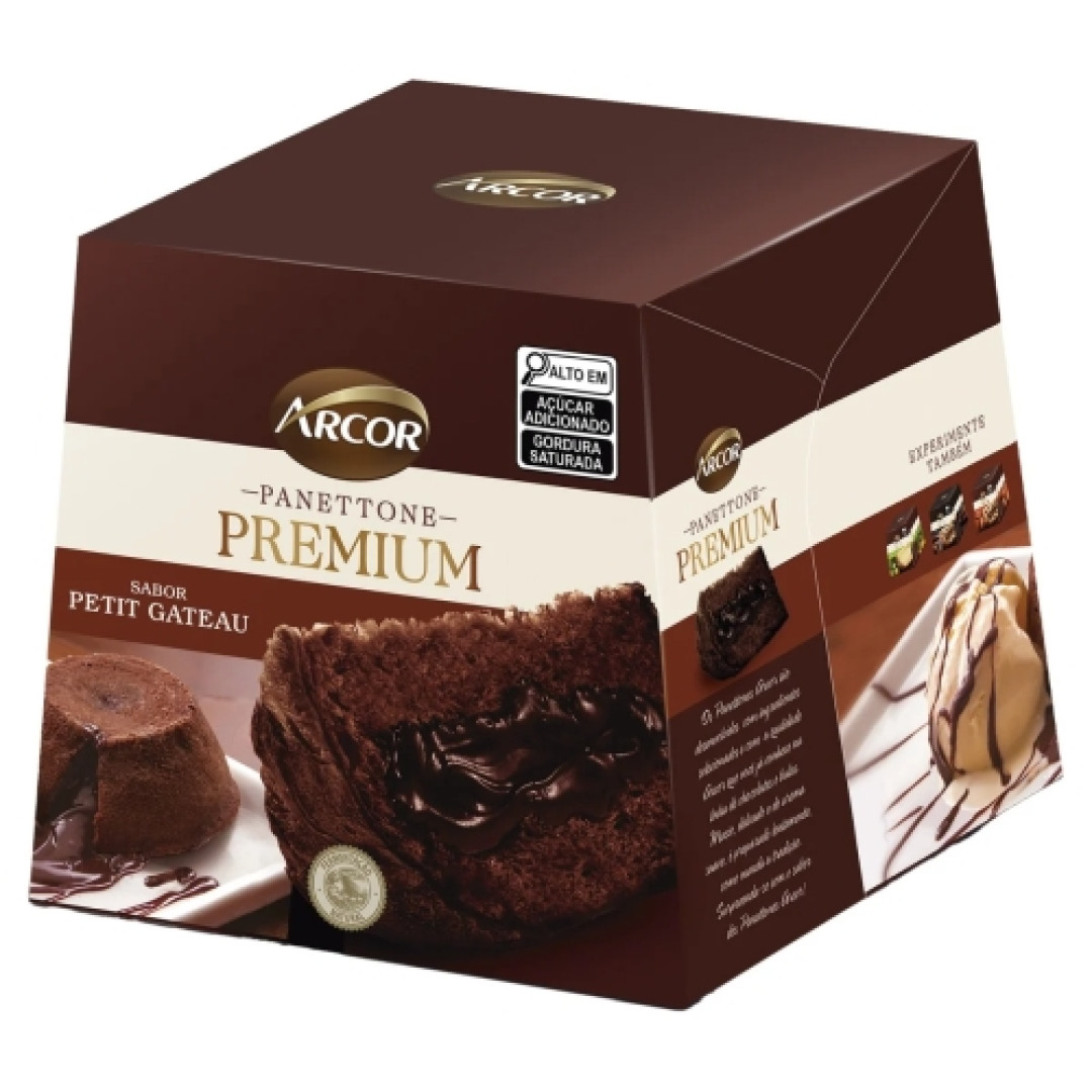 Detalhes do produto Panettone Rech 430Gr Arcor Petit Gateau