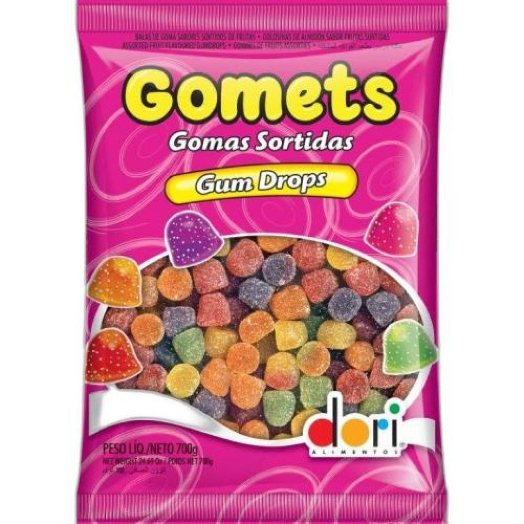 Detalhes do produto Goma Gomets 700Gr Dori Sortido