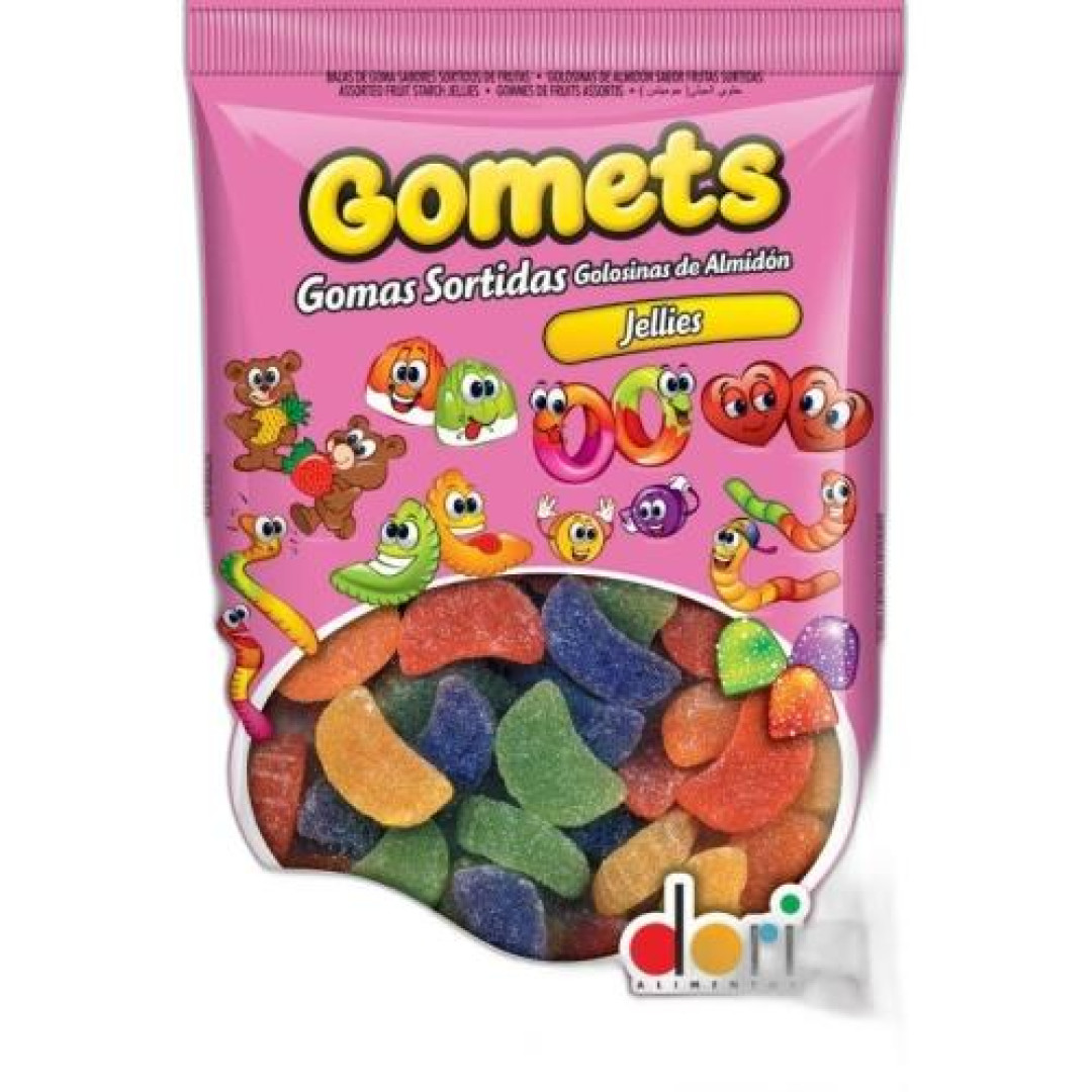 Detalhes do produto Goma Gomets Fruit Slices 700Gr Dori Frutas