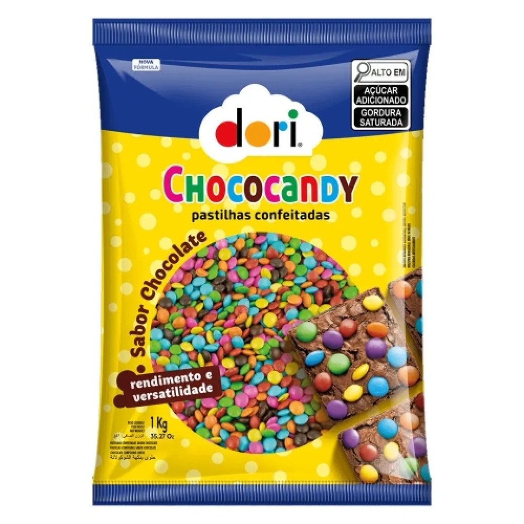 Detalhes do produto Confeito Chococandy 1Kg Dori Chocolate