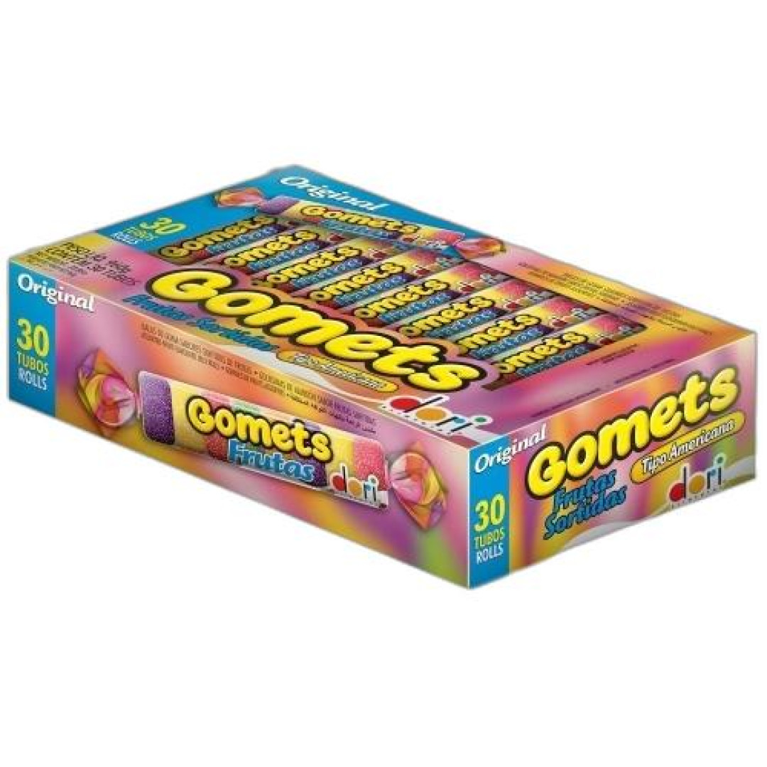 Detalhes do produto Goma Tubo Gomets 30X32Gr Dori Frutas