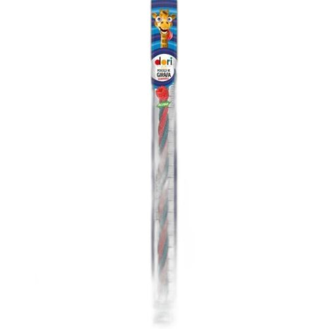 Detalhes do produto Bala Regaliz Pescoco Girafa 30Gr Dori Framboesa