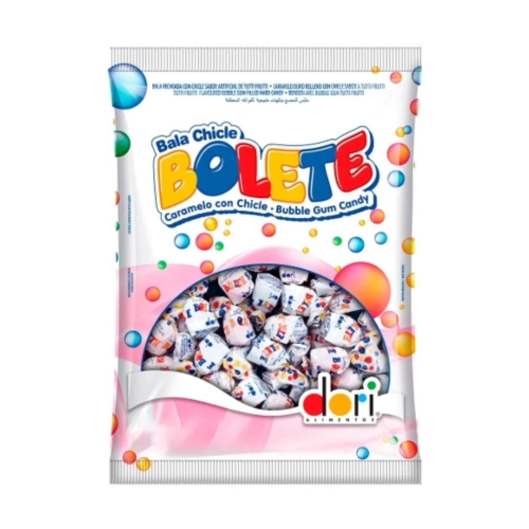 Detalhes do produto Bala Dura Chicle Rech Bolete 400Gr Dori Tutti Frutti