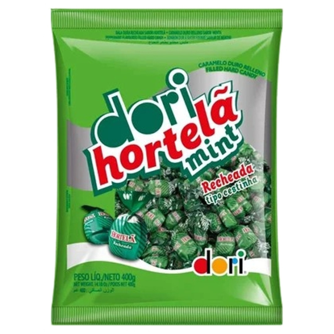 Detalhes do produto Bala Dura Rech Hortela 400Gr Dori Hortela