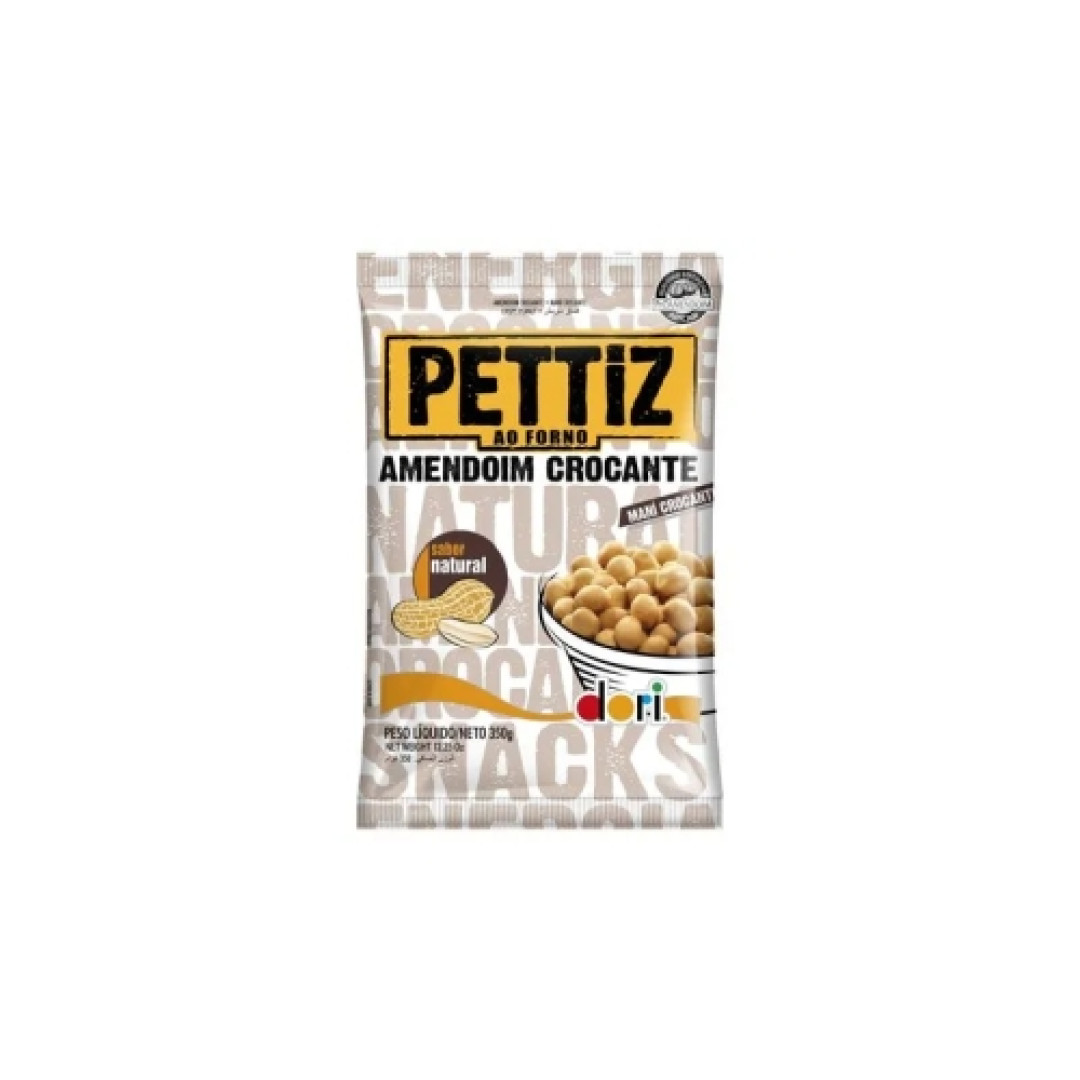 Detalhes do produto Amendoim Croc Pettiz Natural 350Gr Dori Natural