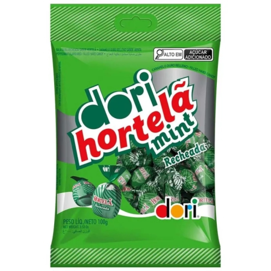 Detalhes do produto Bala Dura Rech 100Gr Dori Hortela