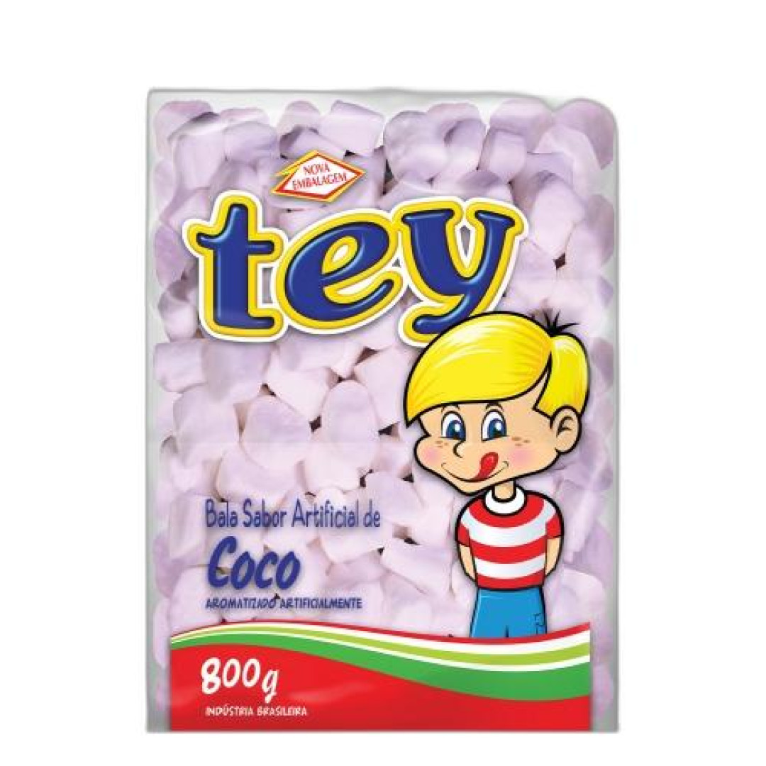 Detalhes do produto Bala Aniversario 800Gr Tey Rezende Coco