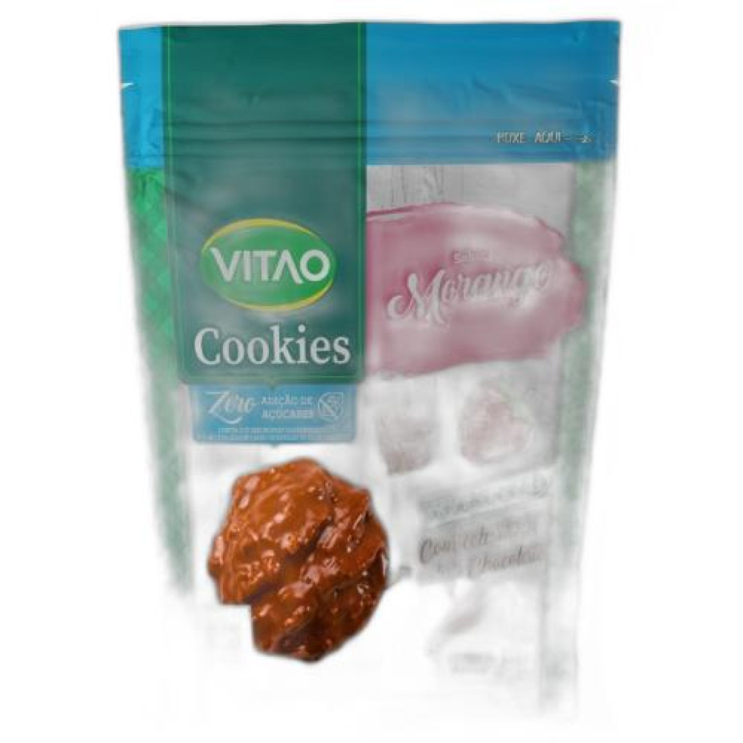 Detalhes do produto Bisc Cookies Zero 120Gr Vitao Morang.chocolat