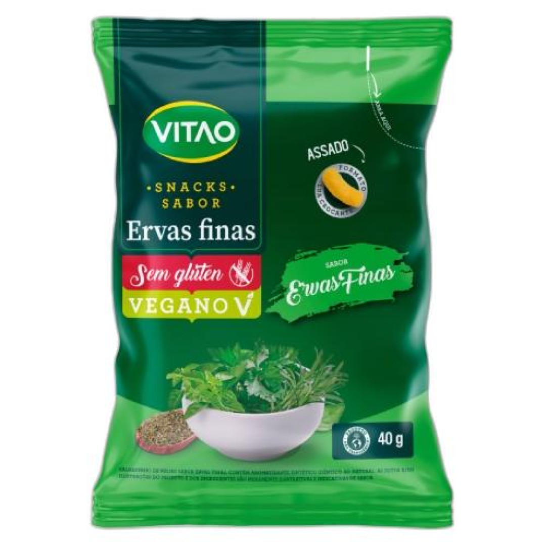Detalhes do produto Snack Integral 40G Vitao Ervas Finas