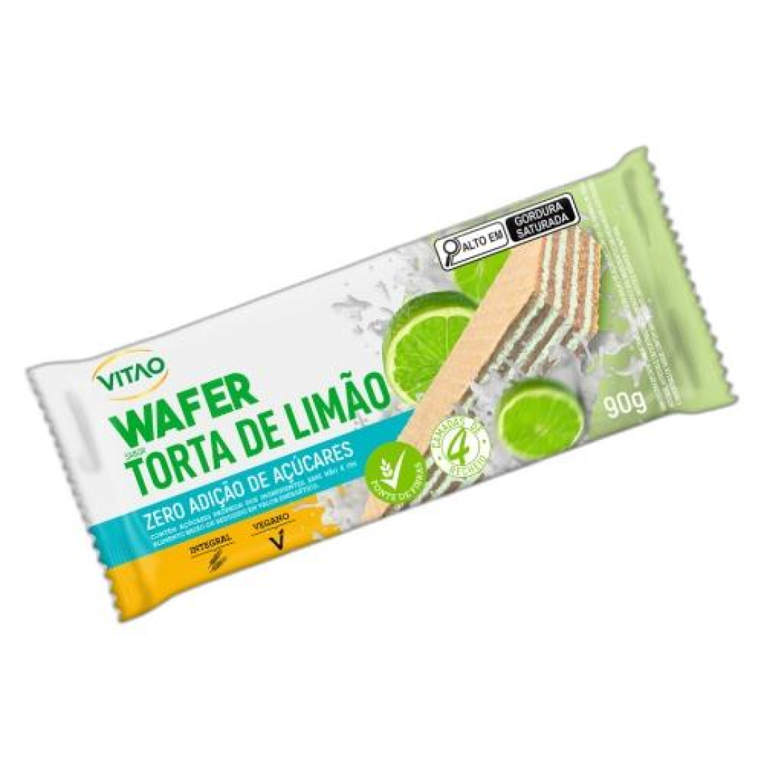 Detalhes do produto Bisc Wafer Integral Zero 90Gr Vitao Torta Limao