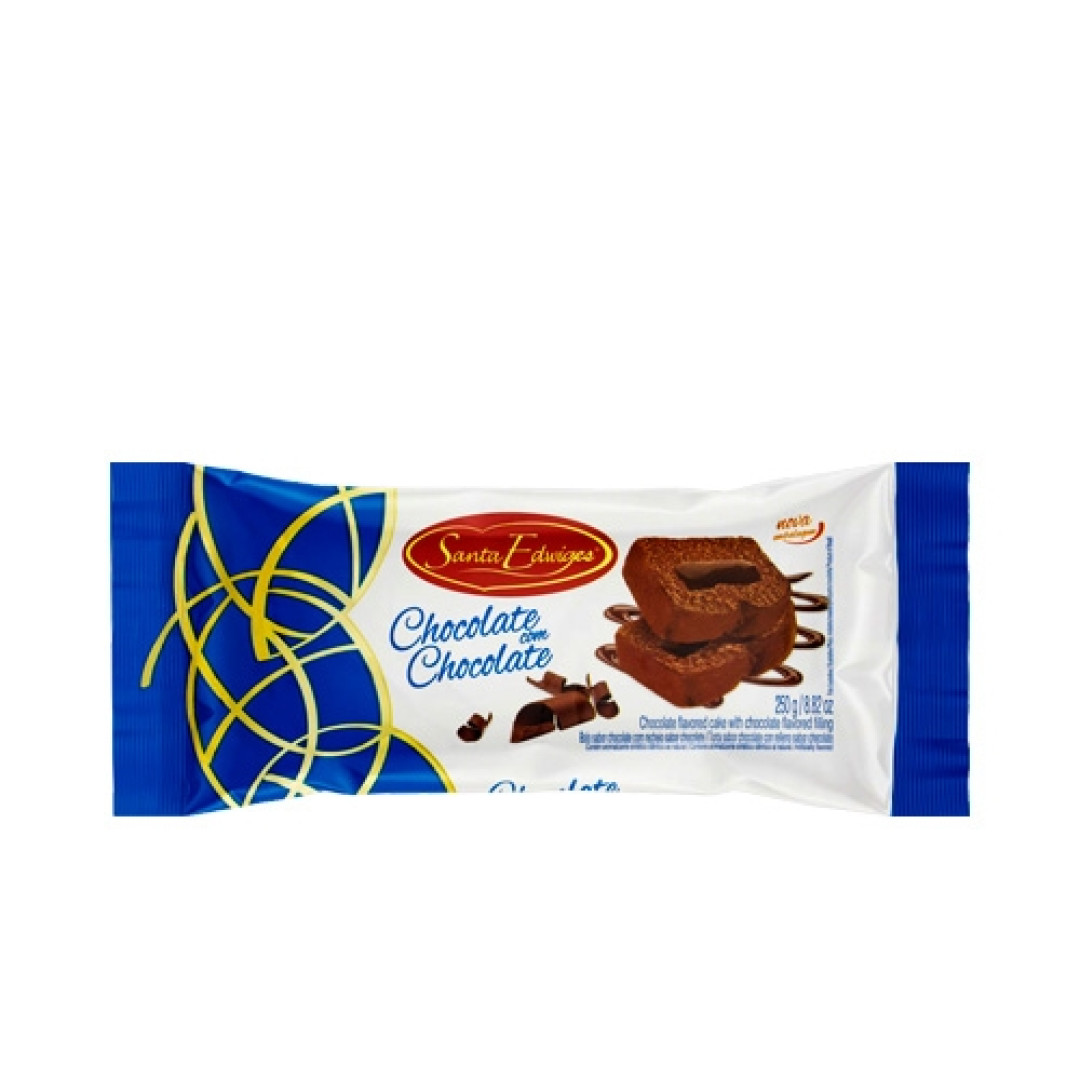 Detalhes do produto Bolo Rech 250Gr Santa Edwiges Choc.choc