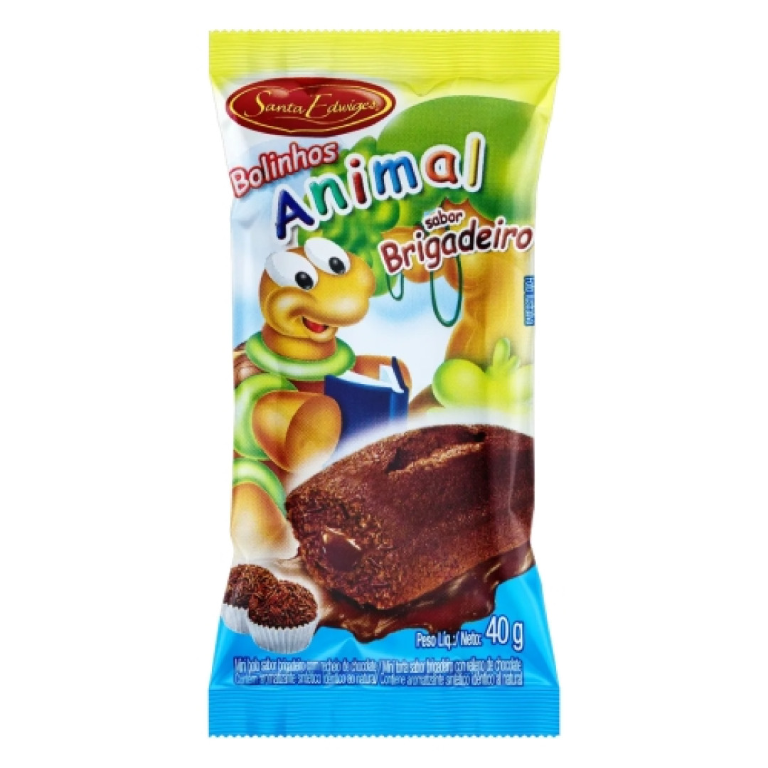 Detalhes do produto Bolo Animal 40Gr Santa Edwiges Brigadeiro