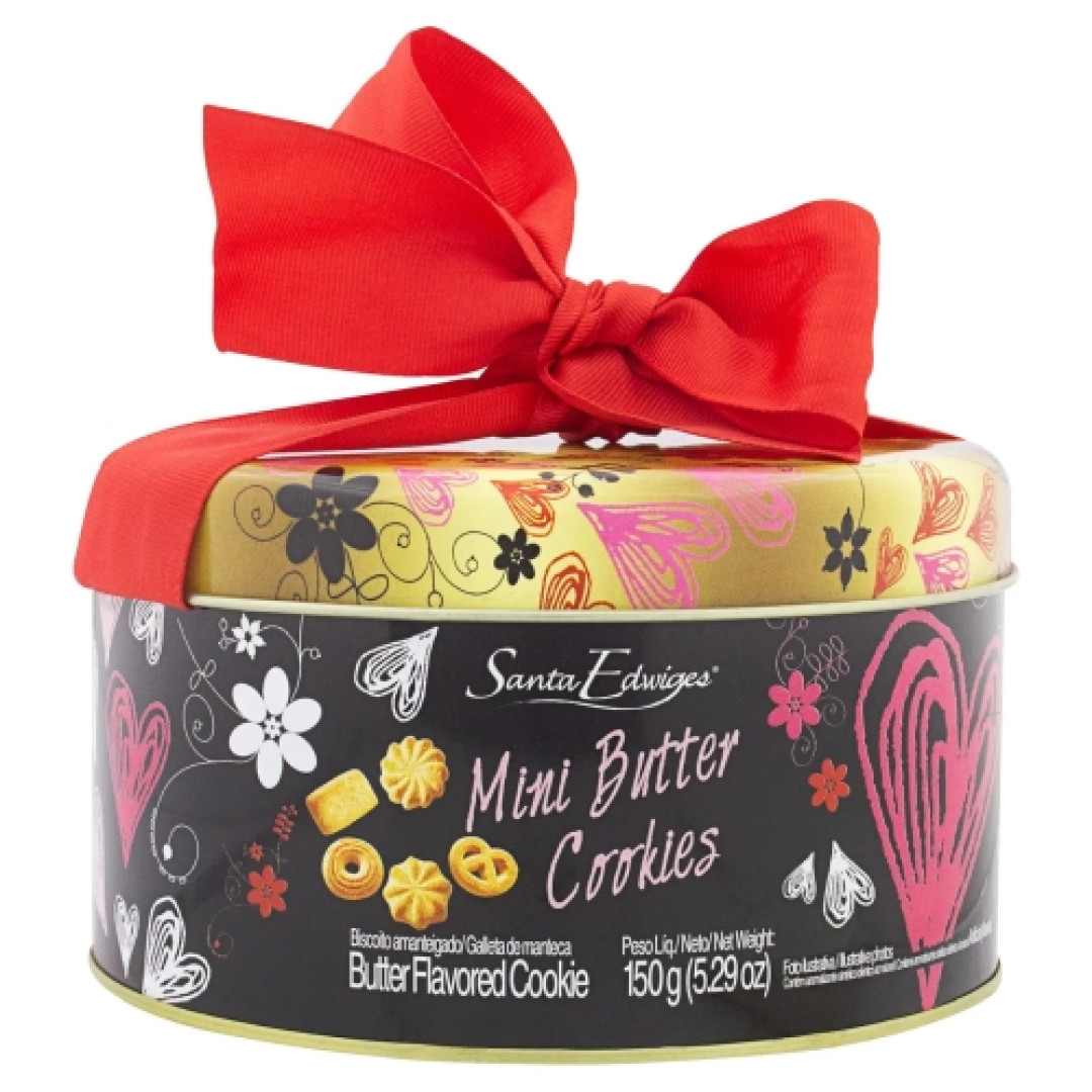 Detalhes do produto Mini Butter Cookies Laco 150Gr Sta Edw .