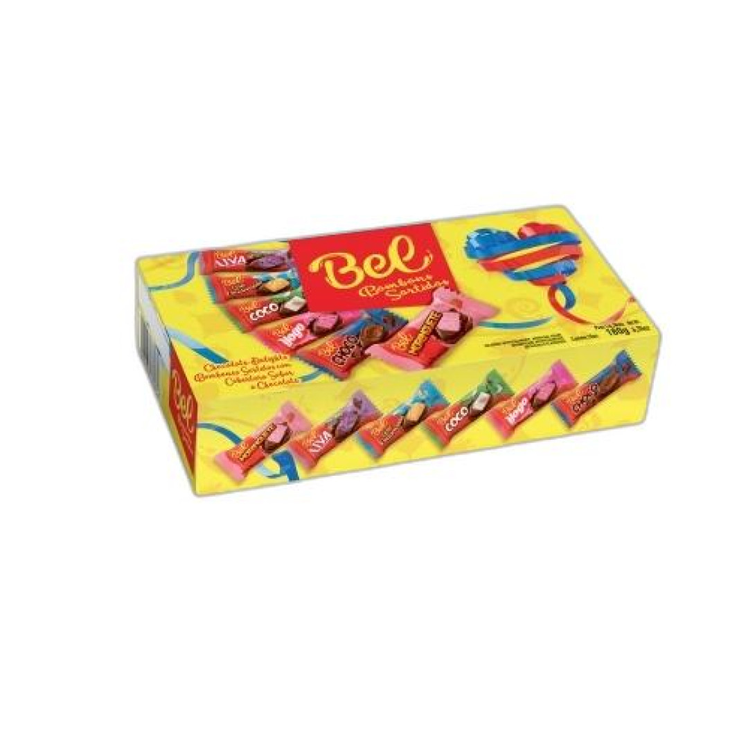 Detalhes do produto Bombom Dp 180Gr Bel Sortido
