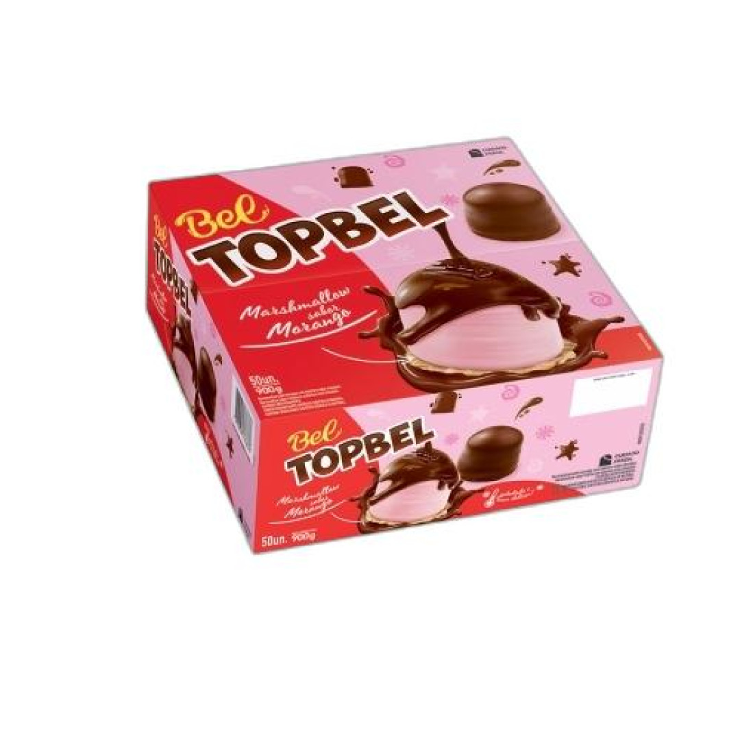 Detalhes do produto Marsh Topbel Moranguete Dp 50X18Gr Bel Morango