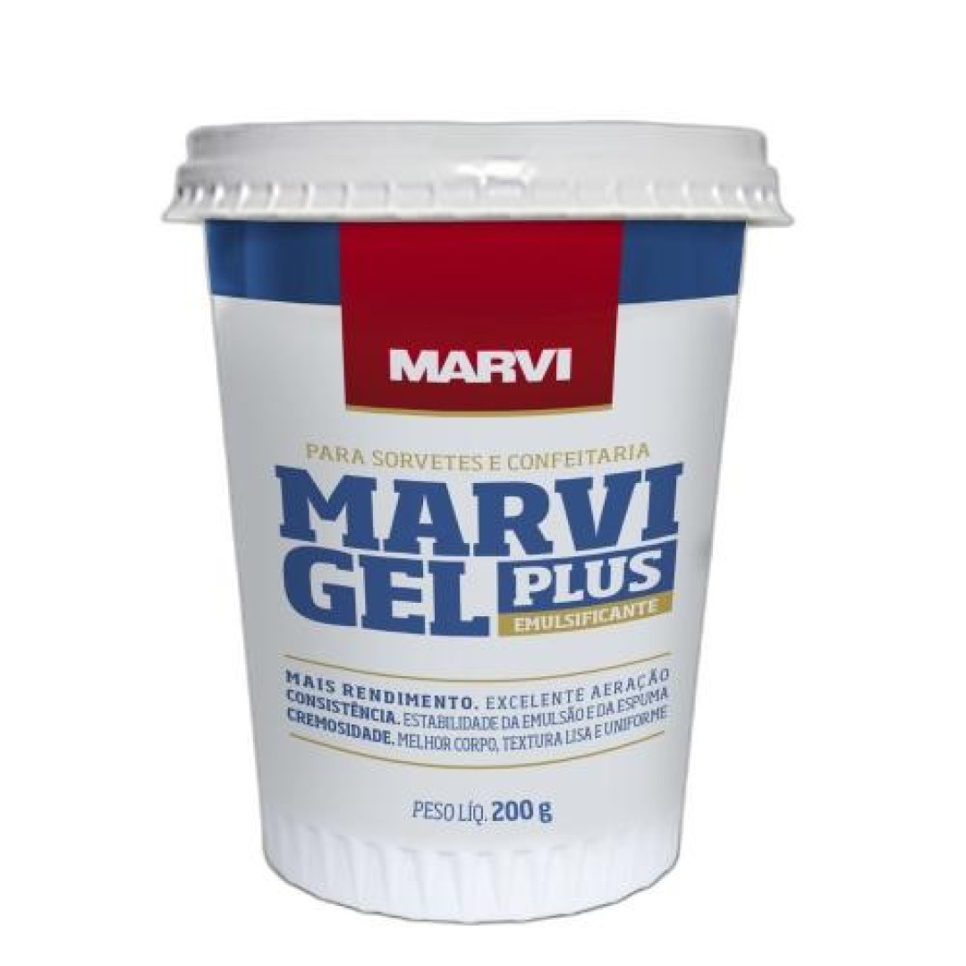 Detalhes do produto Emulsificante Gel Plus 200Gr Marvi .