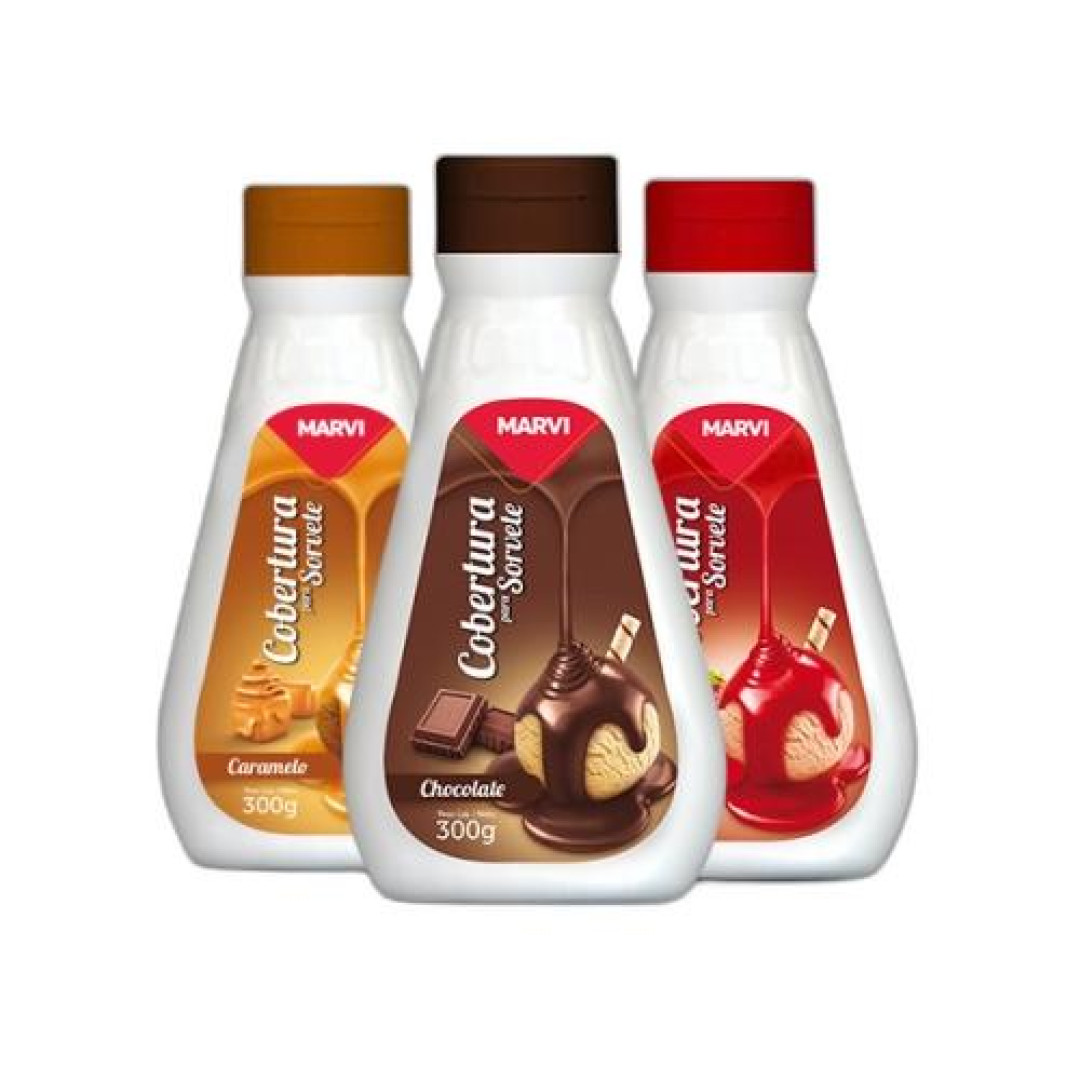 Detalhes do produto Cobert Liq 300Gr Marvi Morango