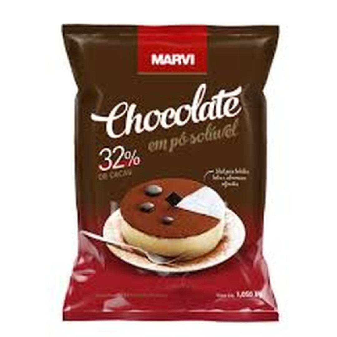 Detalhes do produto Choc Po 32% Cacau 1,050 Kg Marvi .