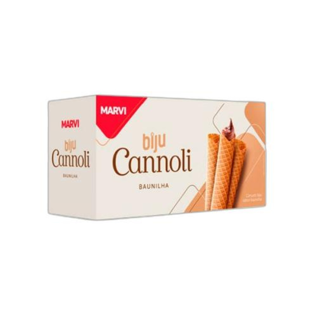 Detalhes do produto Canudo Biju Cannoli 195Gr Marvi Baunilha