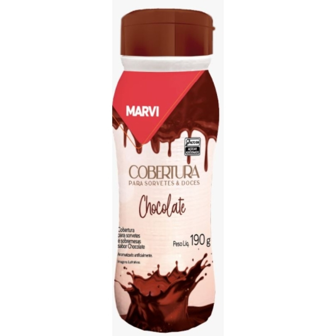 Detalhes do produto Cobert Liq 190Gr Marvi Chocolate