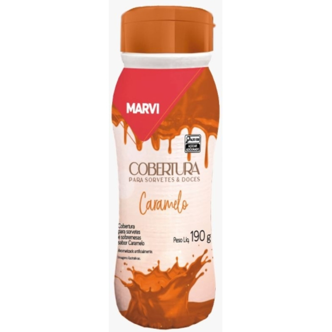 Detalhes do produto Cobert Liq 190Gr Marvi Caramelo