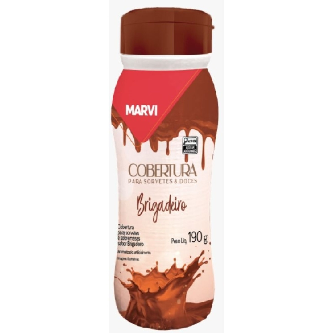 Detalhes do produto Cobert Liq 190Gr Marvi Brigadeiro