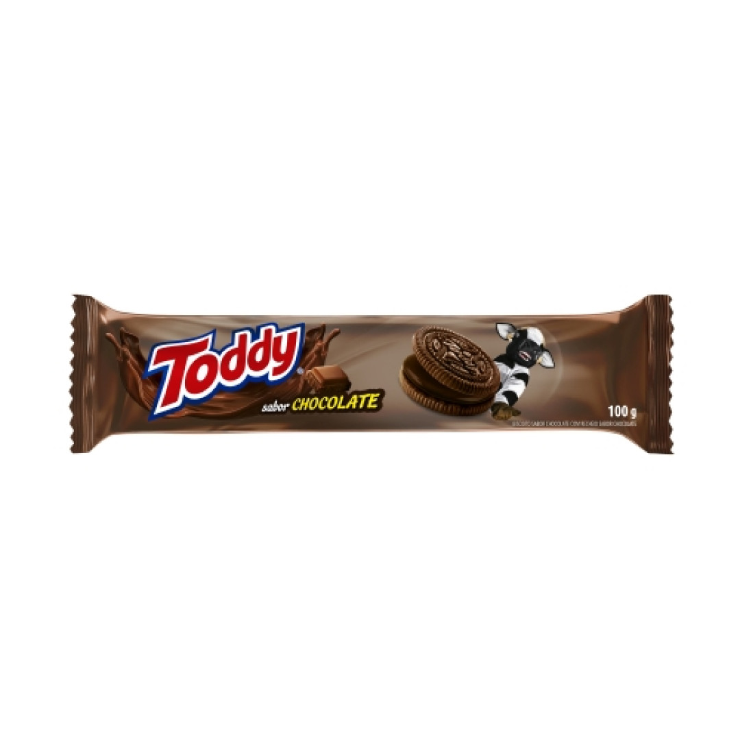 Detalhes do produto Bisc Rech Toddy 100Gr Mabel Chocolate