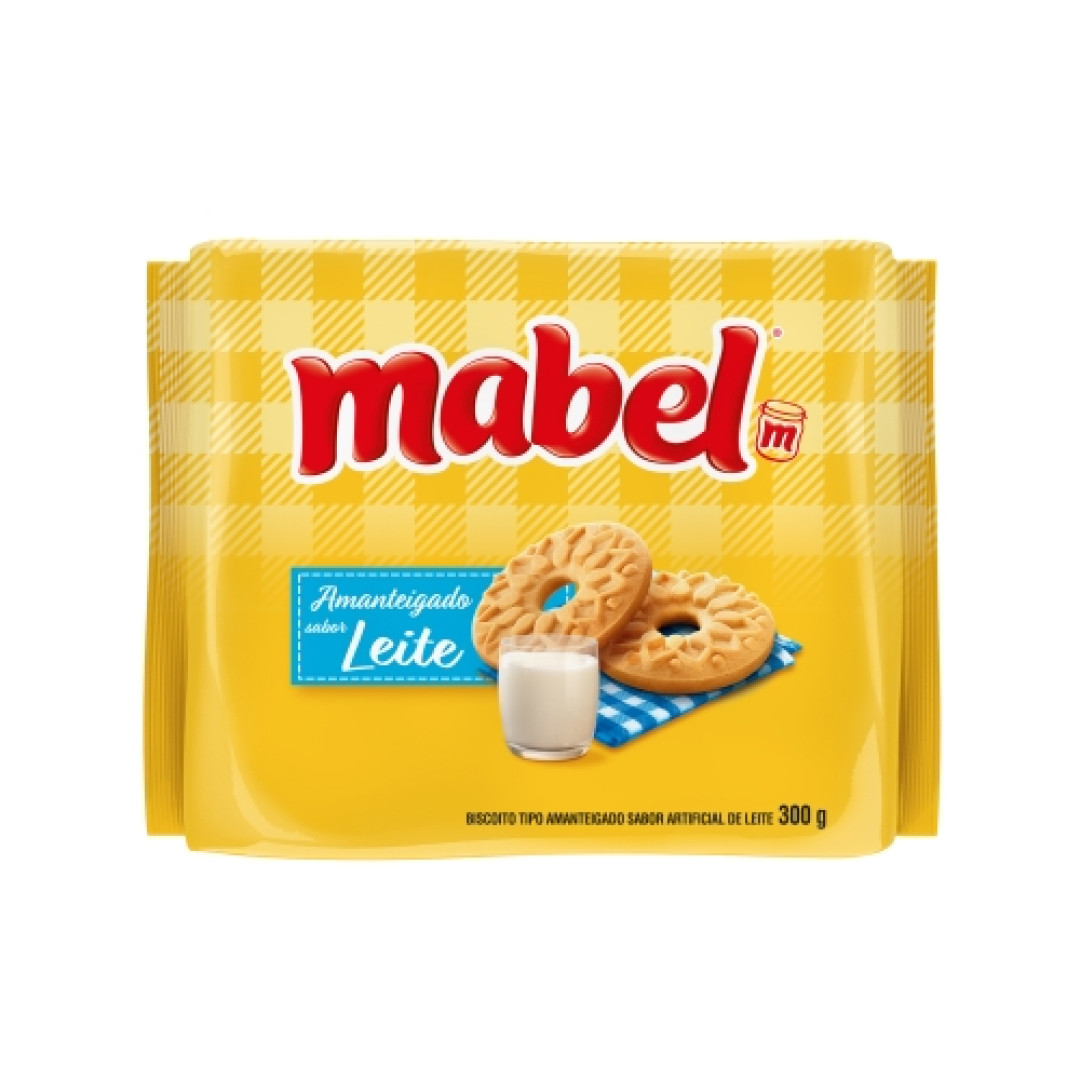Detalhes do produto Bisc Amanteigado 300Gr Mabel Leite