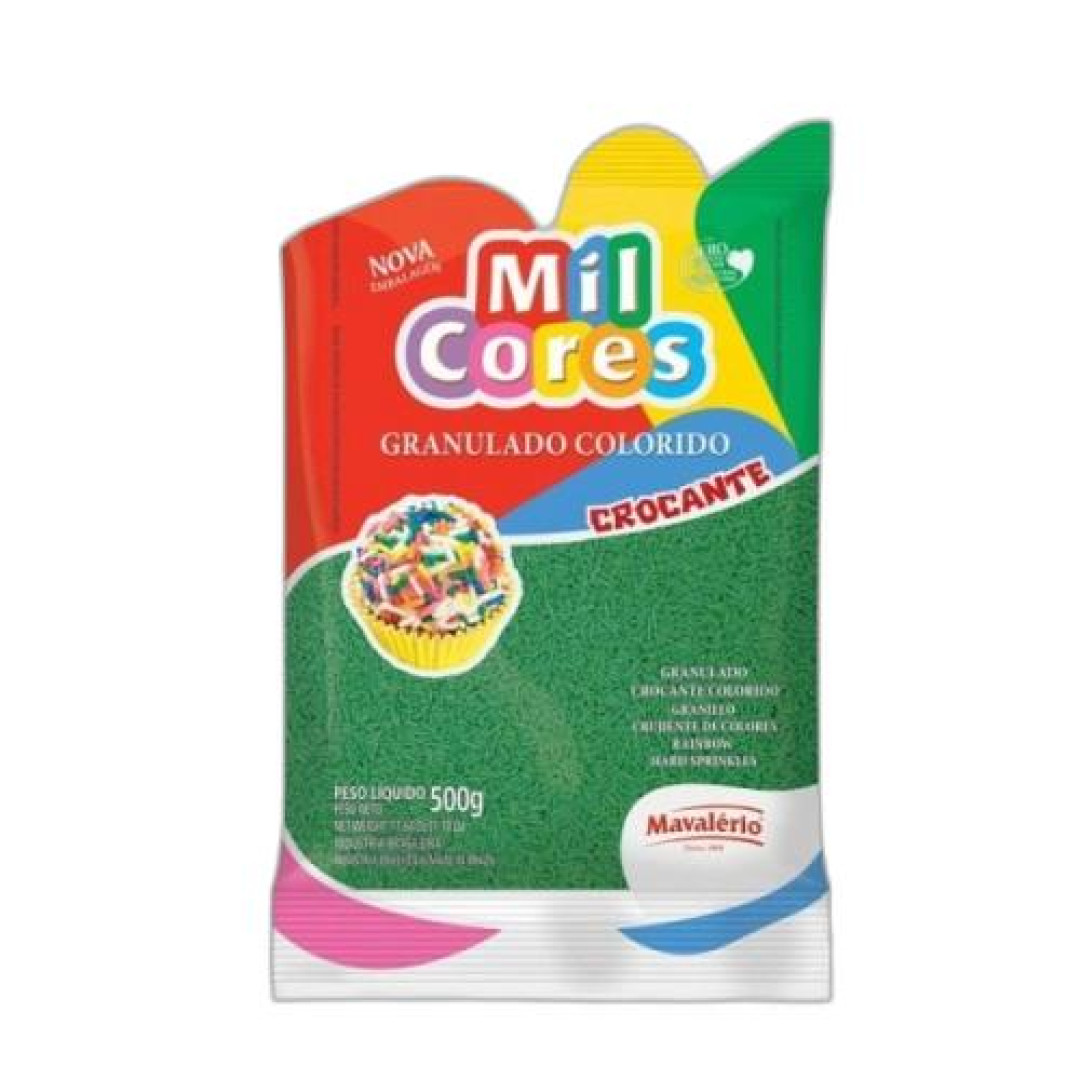 Detalhes do produto Choc Granulado 500Gr Mavalerio Verde