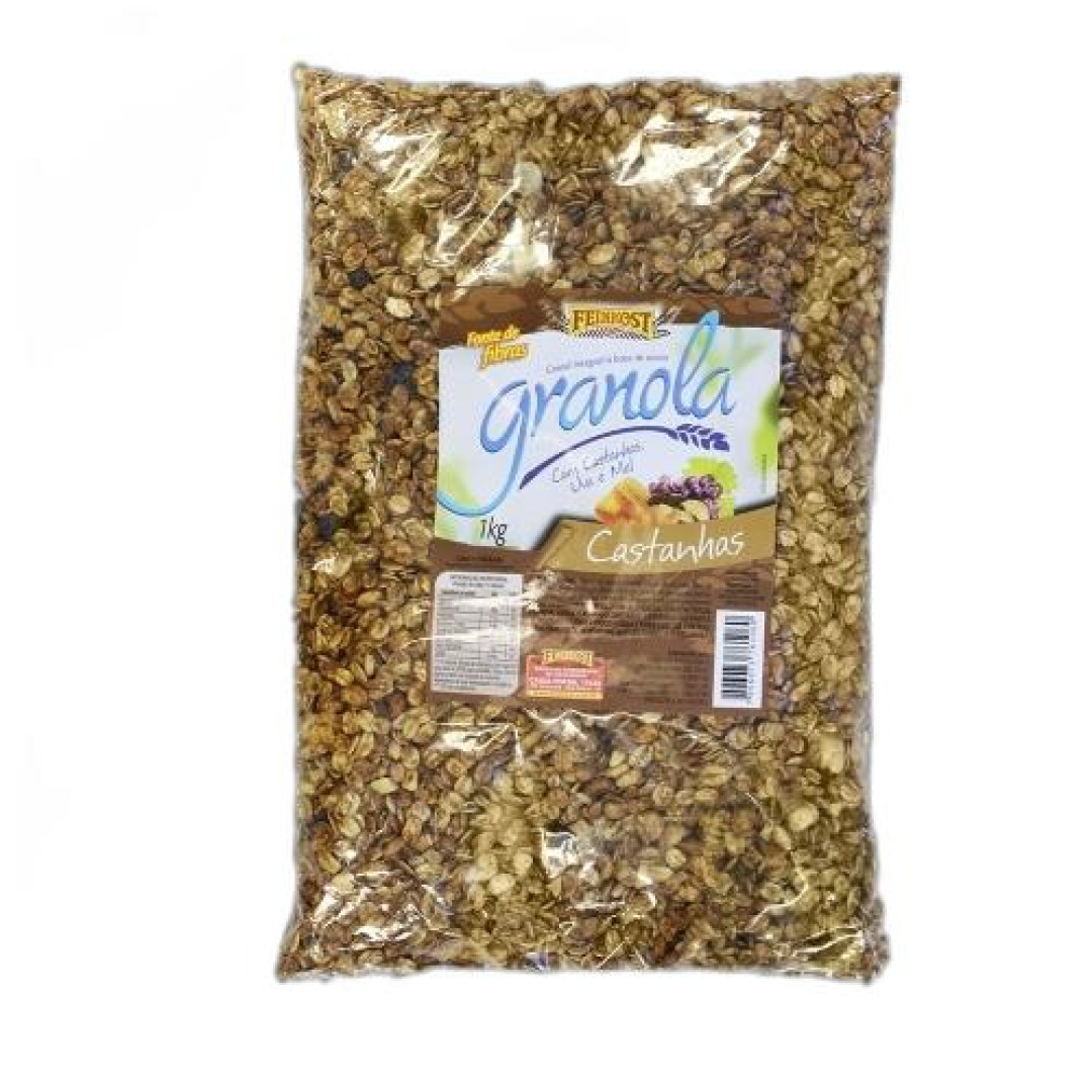 Detalhes do produto Granola 1Kg Feinkost Castanha