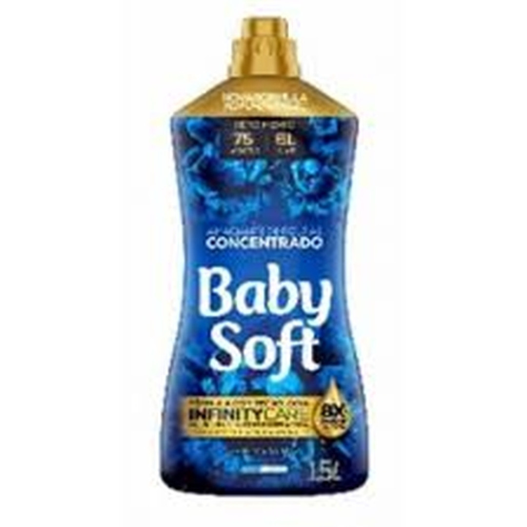 Detalhes do produto Amaciante Conc Baby Soft 1,5Lt Gtex Carinho.cuidado