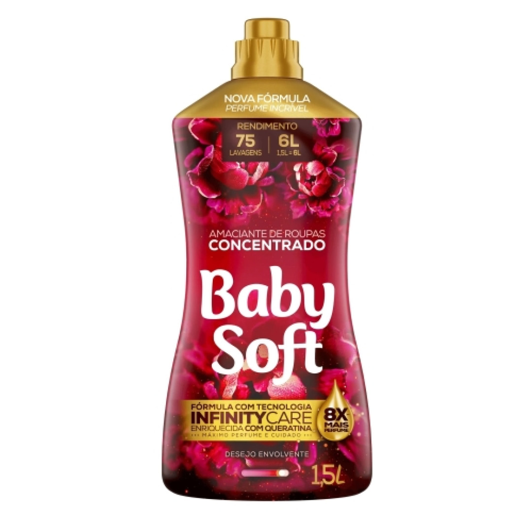 Detalhes do produto Amaciante Conc Baby Soft 1,5Lt Gtex Envolvente