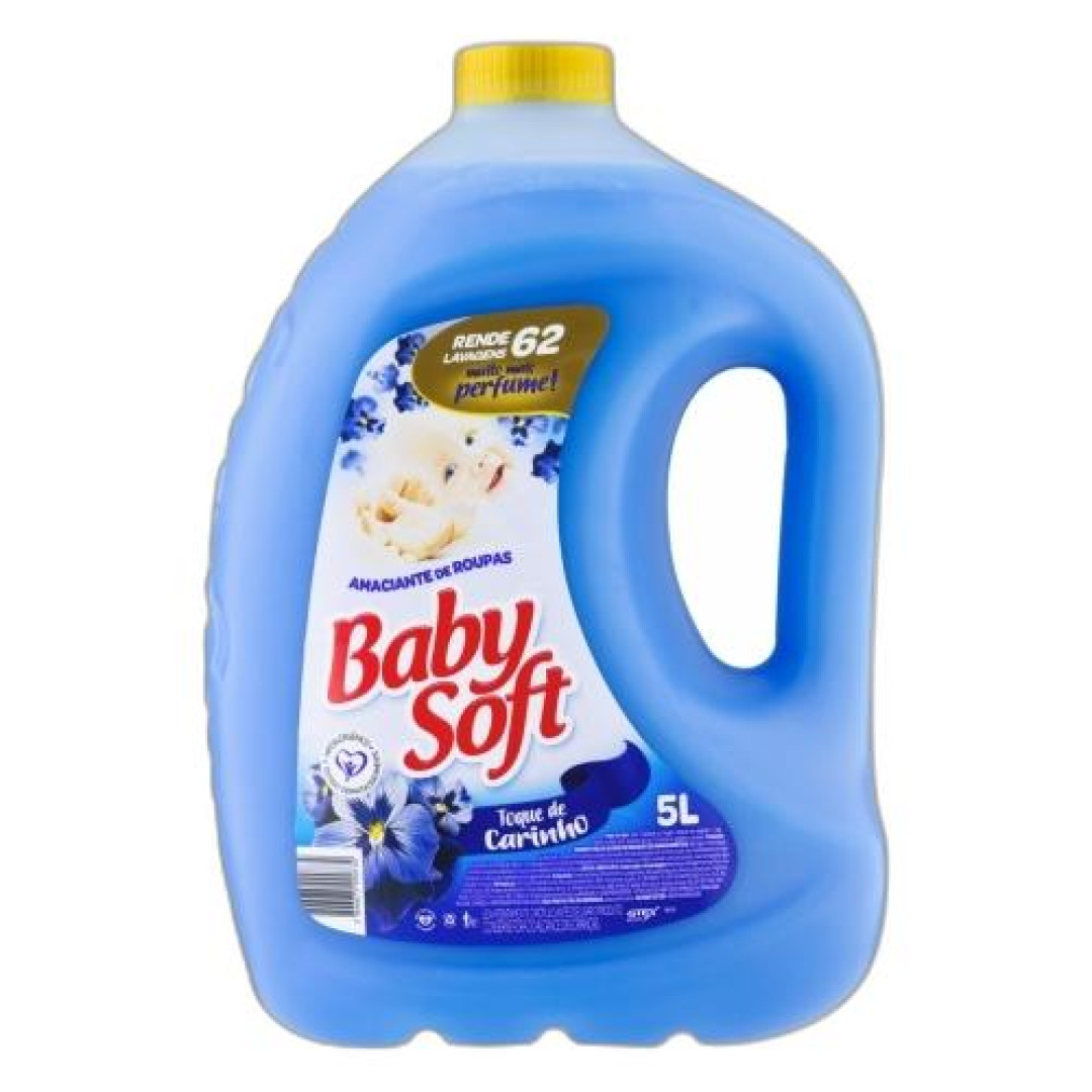 Detalhes do produto Amaciante Baby Soft 5Lt Gtex Toque Carinho