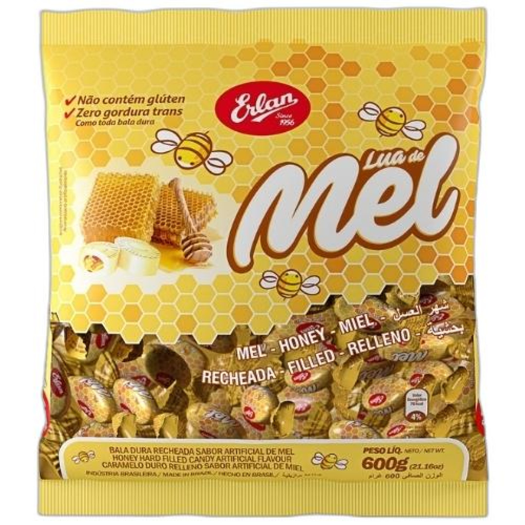 Detalhes do produto Bala Dura 600Gr Erlan Mel
