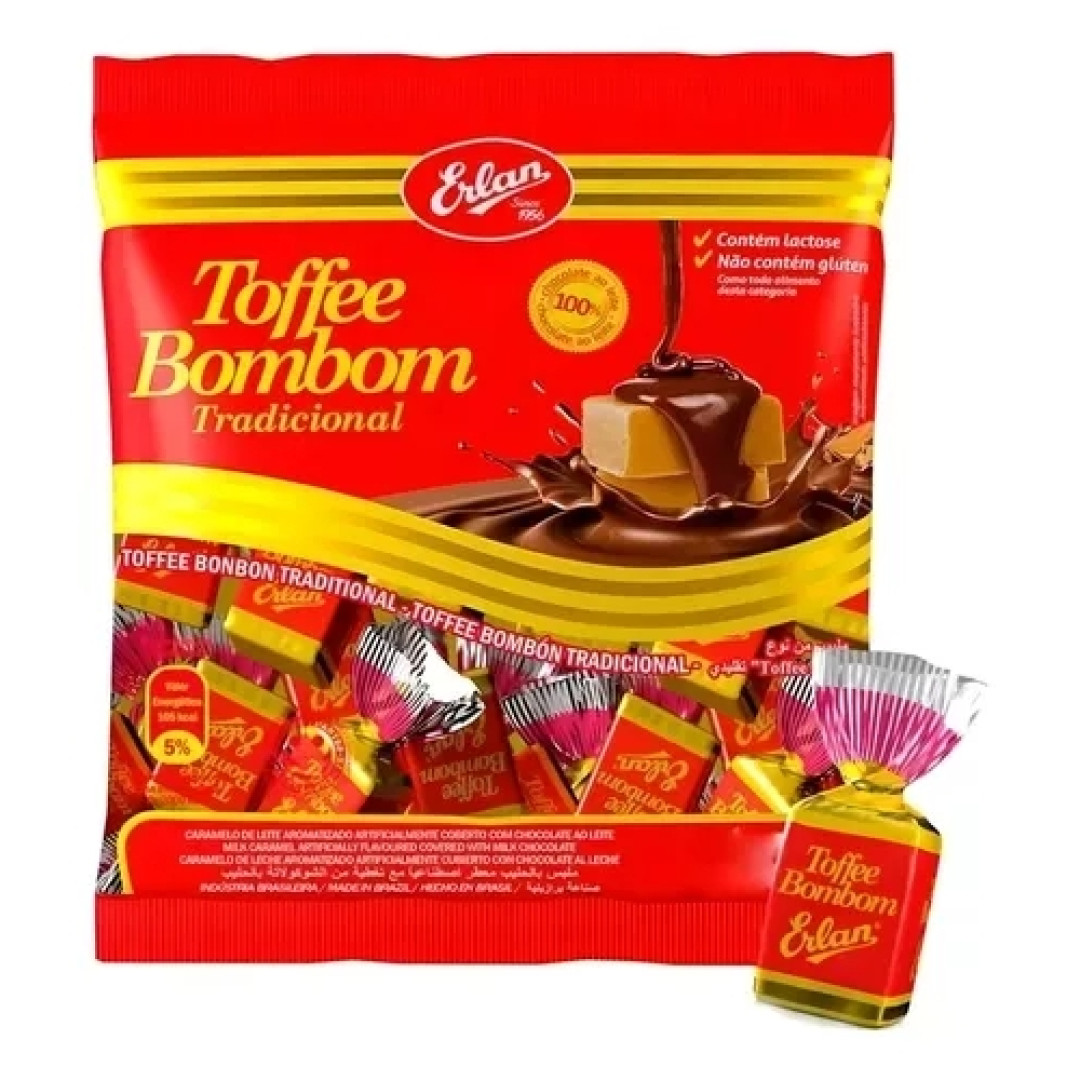 Detalhes do produto Bombom Toffee Pc 500Gr Erlan Original