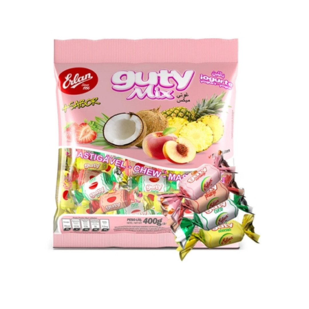 Detalhes do produto Bala Mast Guty 500Gr Erlan Mix