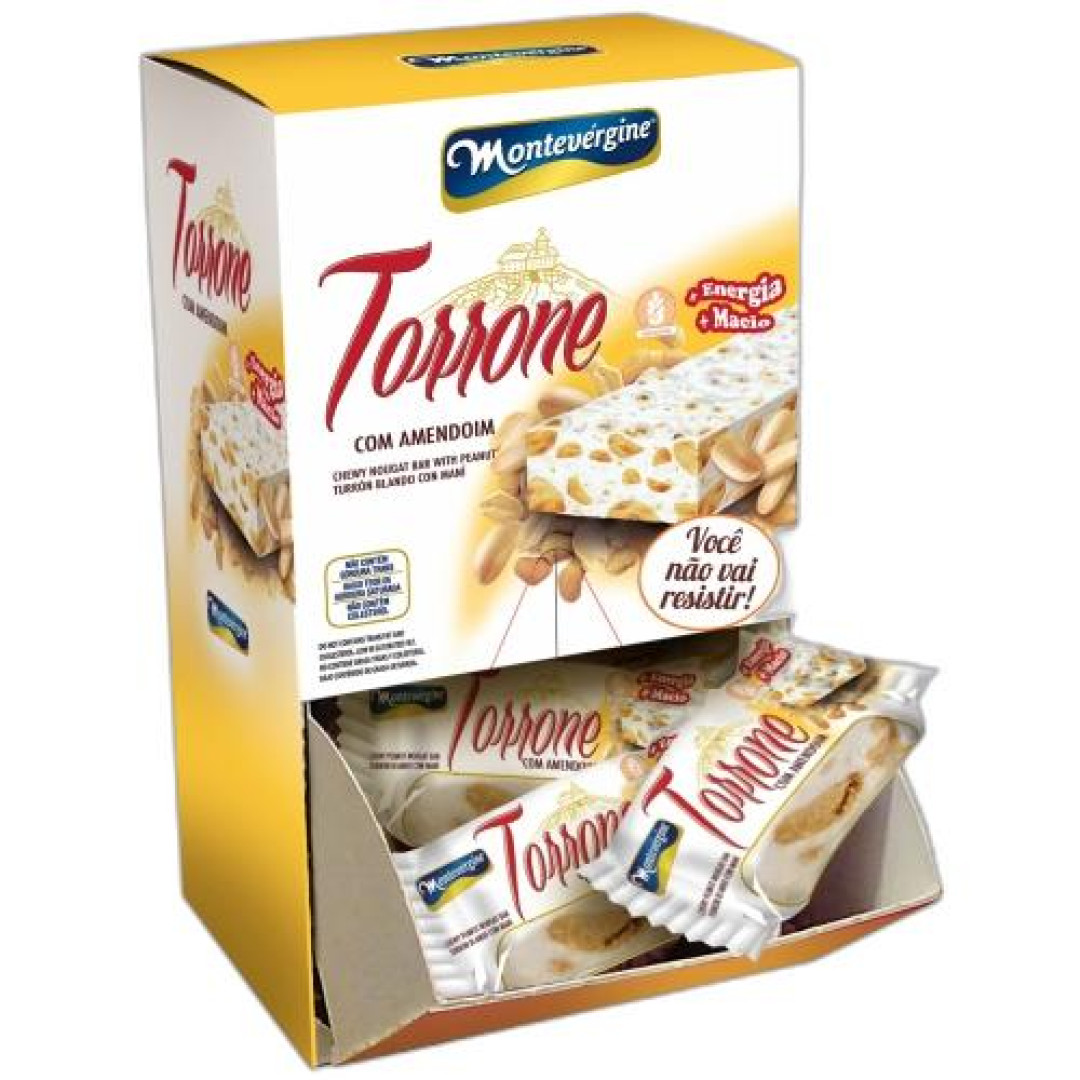 Detalhes do produto Torrone Dp 300Gr Montevergine Amendoim
