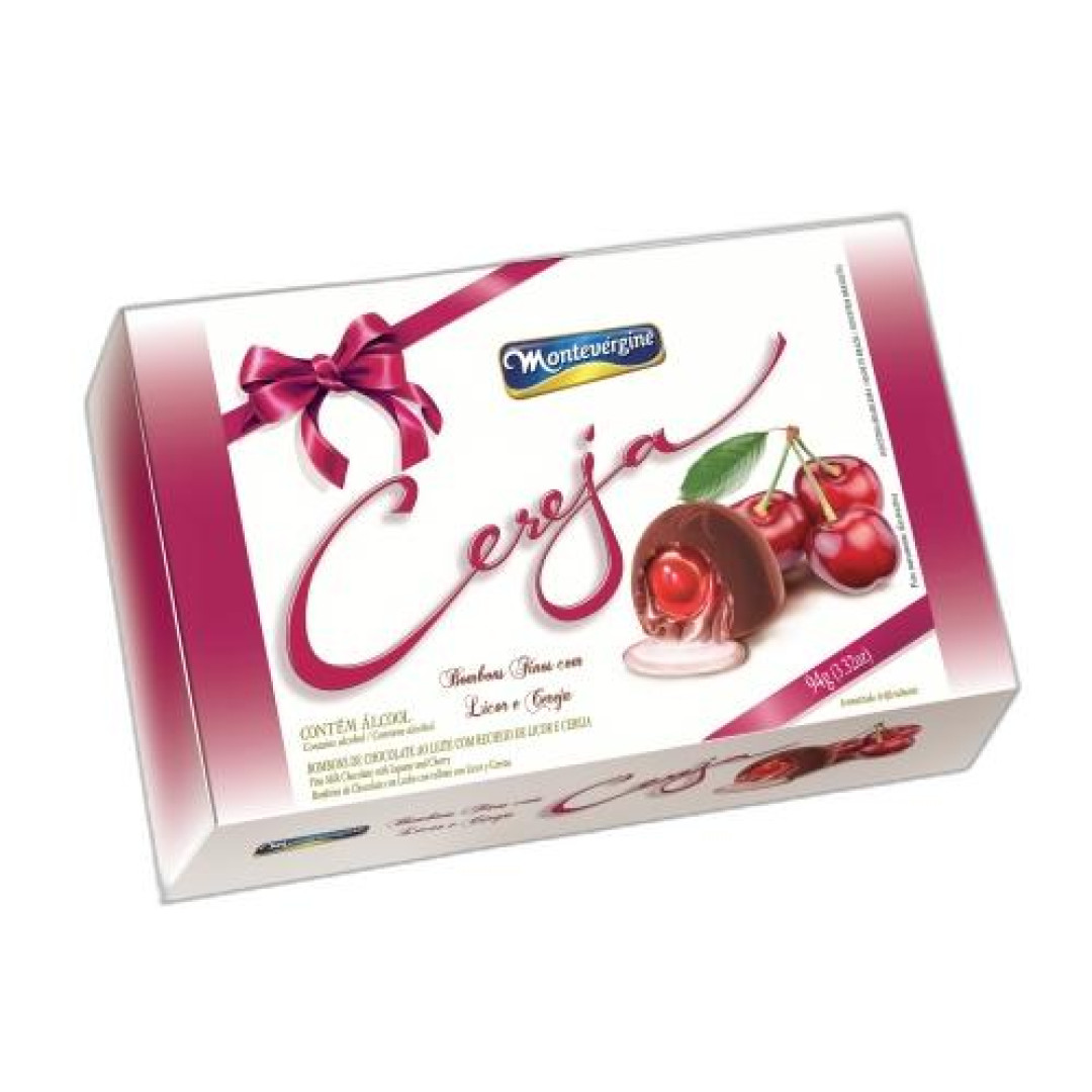 Detalhes do produto Bombom Licor Pc 94Gr Montevergine Cereja