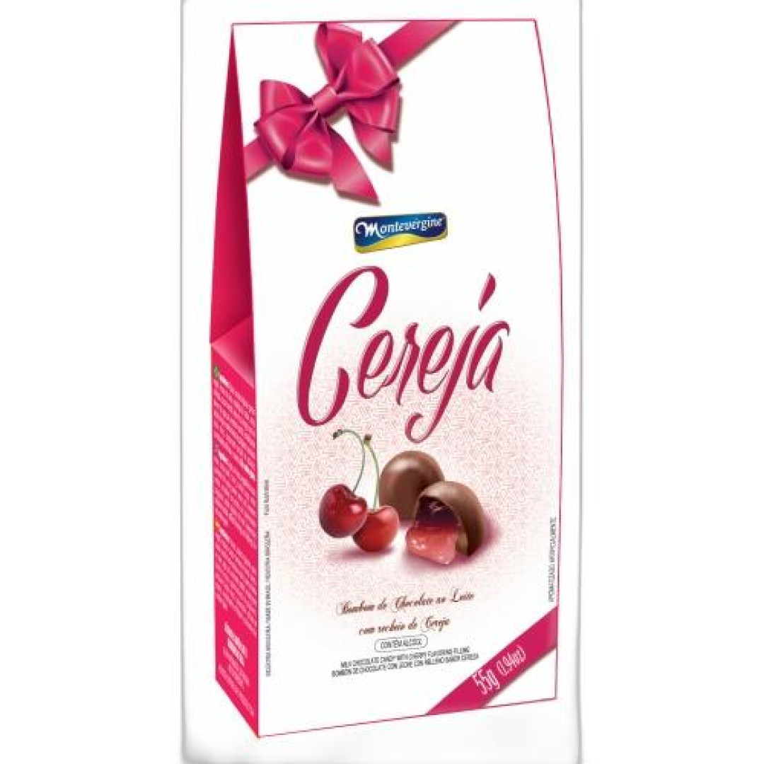 Detalhes do produto Bombom Recheio Dp 55Gr Montevergine Cereja