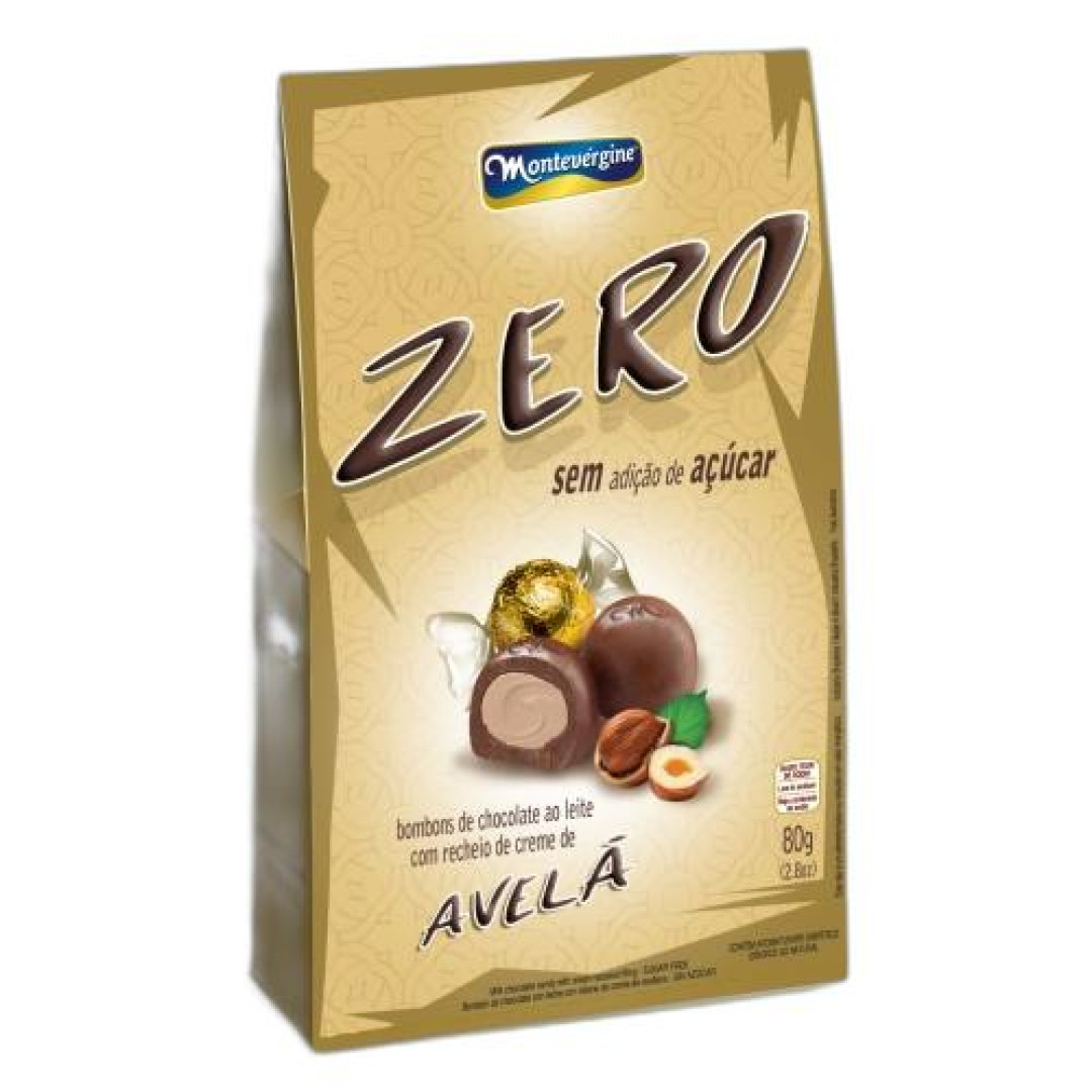 Detalhes do produto Bombom Rech Zero Dp 80Gr Montevergine Creme Avela