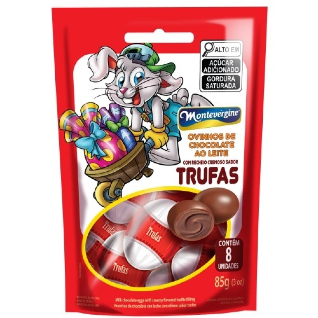 Detalhes do produto Choc Ovinho Pc 85Gr Montevergine Trufa