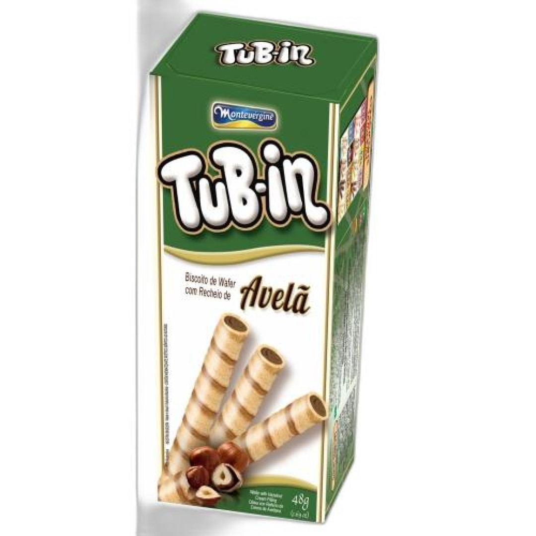 Detalhes do produto Bisc Wafer Tubin Dp 48Gr Montevergine Avela